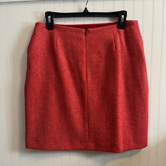 NWT Boden Atkins Tweed Mini in Orange Herringbone - Picture 5 of 6